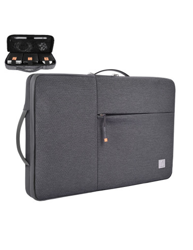 13.3" Alpha Double Layer Laptop Case Gray