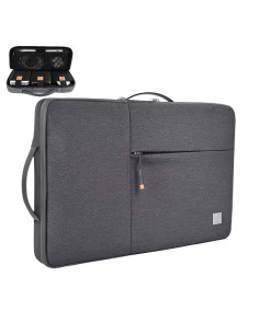 14"/14.2" Alpha Double Layer Laptop Case Gray
