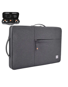 15.6" Alpha Double Layer Laptop Case Gray