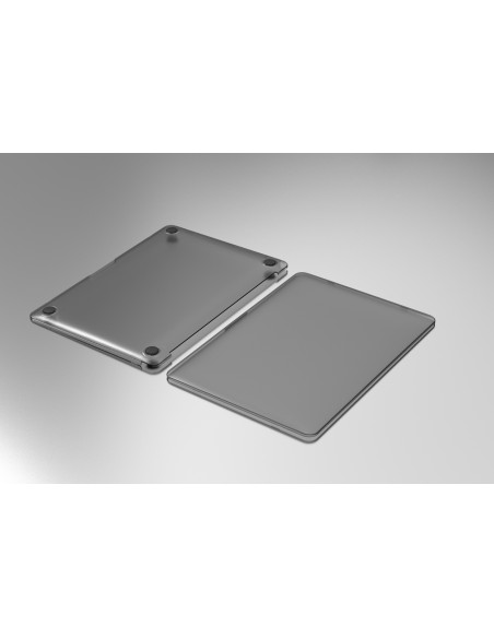 Funda ultrafina Crystal Shield para MacBook Pro de 16,2 pulgadas, color negro