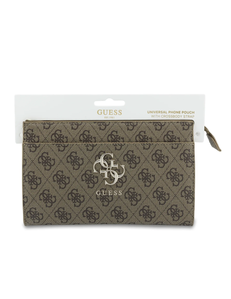GUESS – Bandolera Marron Logo 4G