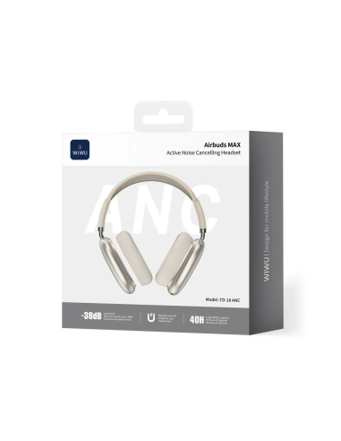 Airbuds MAX Cascos TD-18 Dorado