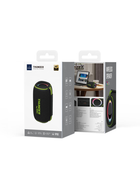 Thunder H5 Wireless Speaker – TWS, Hands-Free, IPX6