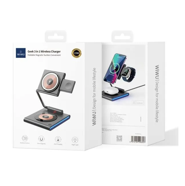 Cargador Wireless 3 en 1