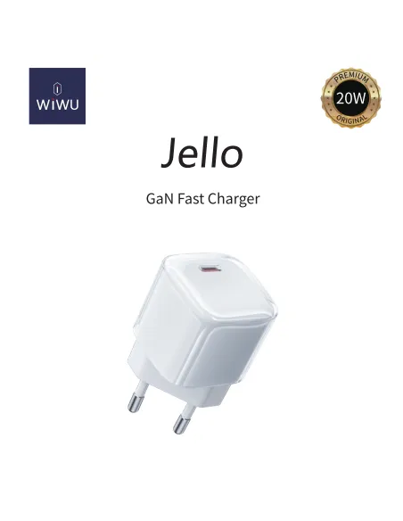 Jello – Cargador Rápido GaN 20W PD (C)