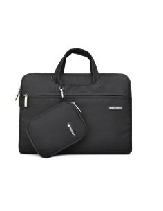13"/14.2" Campus Slim Briefcase Black