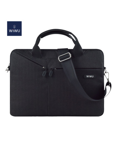 13.3"/14.2" City Commuter Briefcase Black