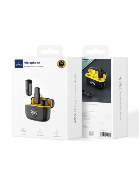 Mini Wireless Microphone – Lightning + USB-C