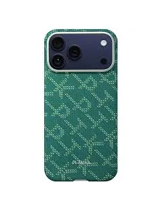 Monogram-Gold/Green Ultra-Slim Case for iPhone 17 Pro