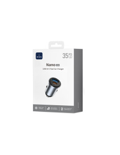 35W Nano Lite A+C Fast Car Charger Grey