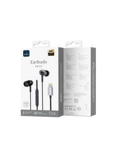 Auriculares Estéreos con Cable Lightning, Negro
