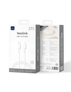 USB-C to Lightning Silicone Cable 27W Neolink White (2 m)