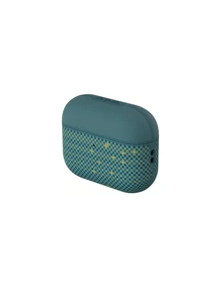 PITAKA – Funda Magnética Fibra Aramida AirPods Pro3 Azul Lúcido