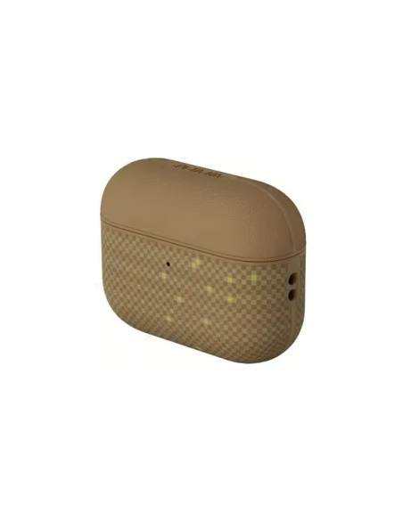 Aramid Fiber Magnetic Case for AirPods Pro3（Golden Glint）