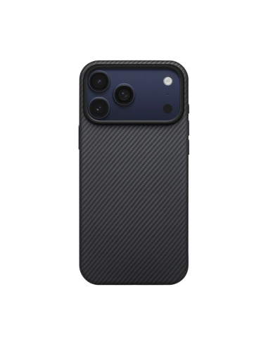 PITAKA – Funda UltraSlim iPhone 17 Pro Max/18 Pro Max Negro/Gris Fibra Aramida
