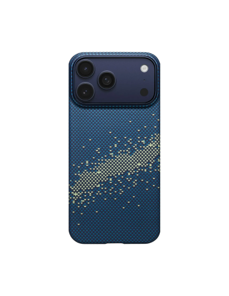 PITAKA – Funda UltraSlim iPhone 17 Pro Max/18 Pro Max StarPeak Milky Way Galaxy Fibra Aramida