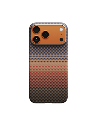 PITAKA – Funda UltraSlim iPhone 17 Pro/18 Pro Sunset Fibra de Aramida