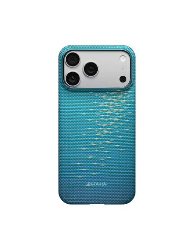 Glints of Gold Ultra-Slim Case for iPhone 17 Pro Max (Lucid Blue)