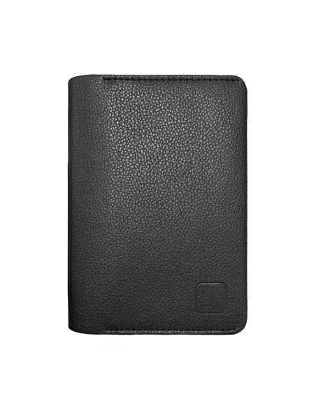 Portapasaporte Embajador de color negro