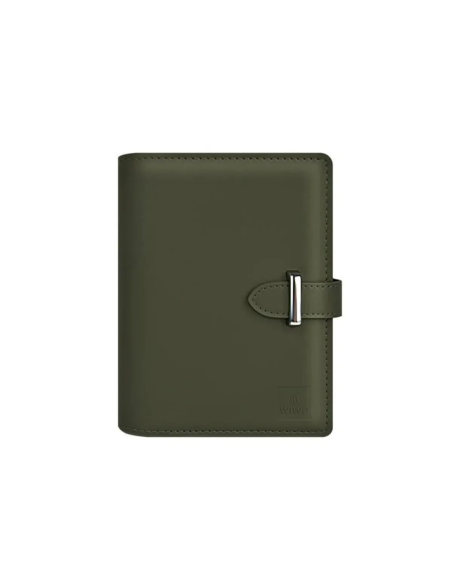 Portapasaporte Embajador de color verde