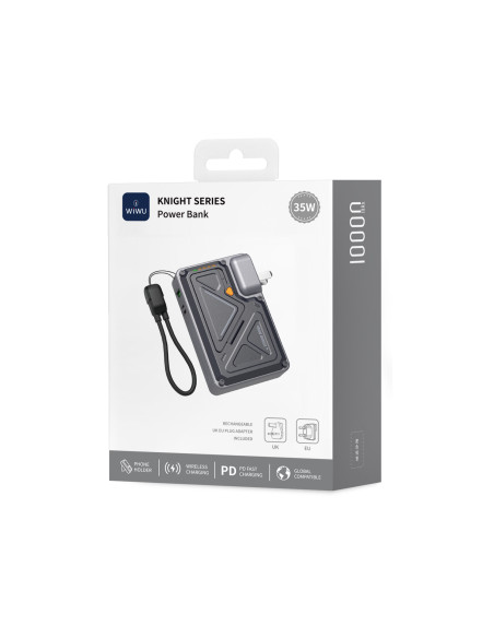 Powerbank 10000 mAh (35W) con Enchufes CN, UK y UE