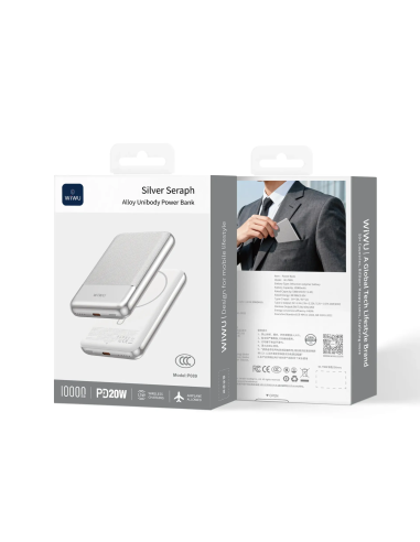 Powerbank Seraph PD20W 10000mAh Plata