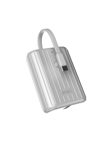 TRUNK 22.5W 10,000mAh Silver External Battery