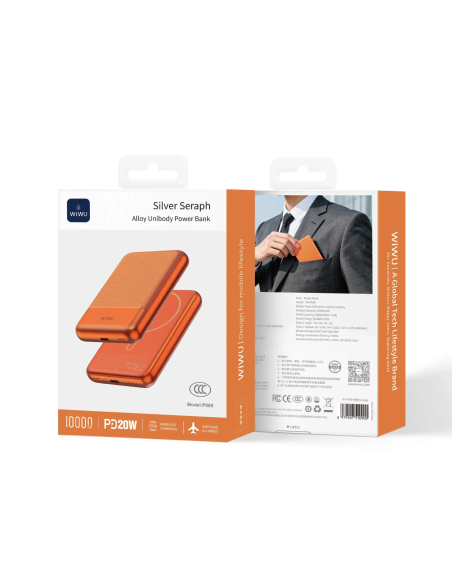 Powerbank PD 20W 10000mAh Naranja