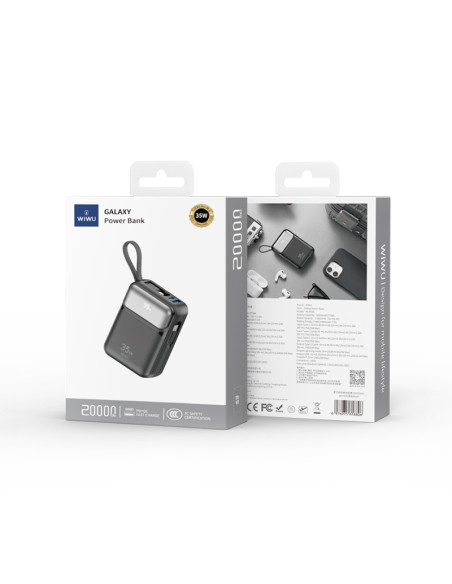 Powerbank Magsafe 20000 mAh y 35W Negro