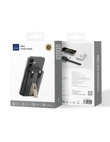 Elite 22.5W 10,000mAH Black External Battery