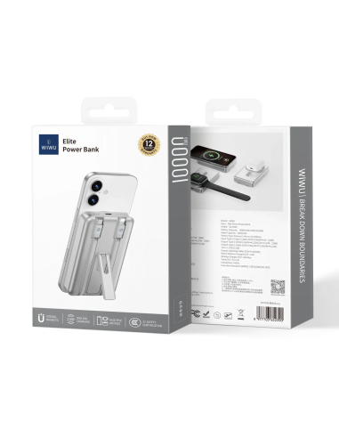Elite 22.5W 10,000mAH Silver External Battery