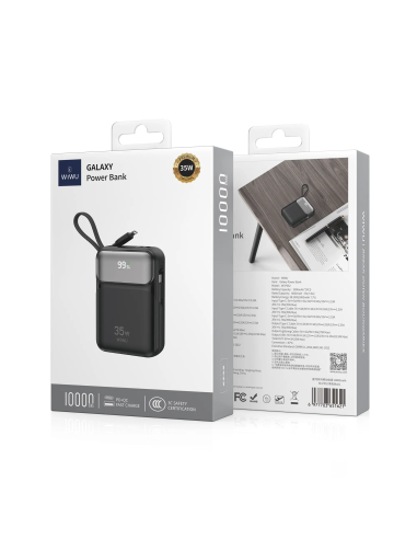 Galaxy 35W 10000mAH Black External Battery