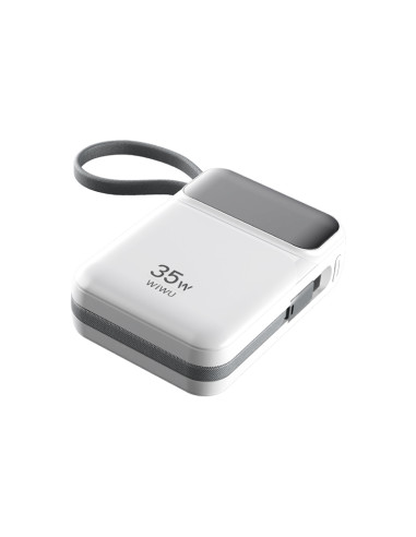 Powerbank de 20000 mAh y 35W Blanco