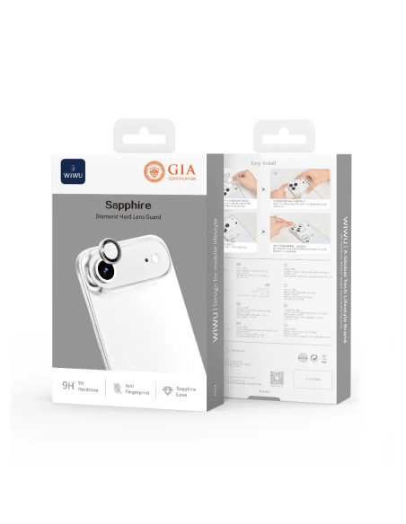 Protector de Lente de Zafiro PVD Bicolor para iPhone 17 Air(Oro) (1lente/paquete)