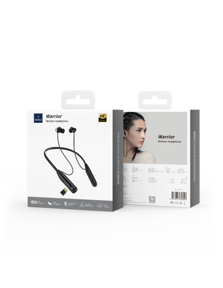 Warrior GB06 Wireless Headphones with Collar