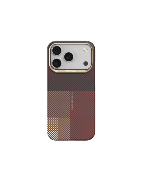 RAPTIC Fibra de Aramida Skin Funda Magsafe para iPhone 17 Pro Max - Sky