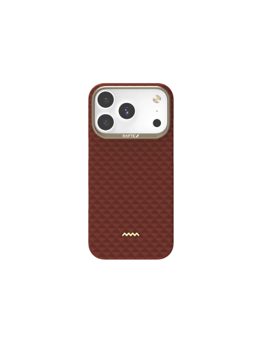 RAPTIC Fibra de Aramida Skin-Origin Funda Magsafe para iPhone 17 Pro Max - Oriental