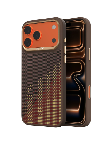 RAPTIC Funda Aramida Dual para iPhone 17 Pro/18 Pro - serenity amber