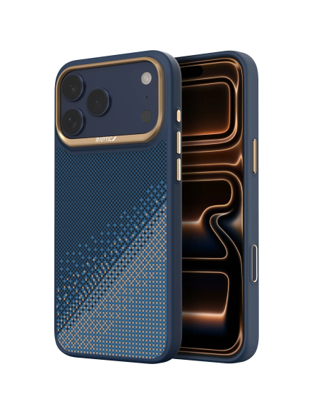 RAPTIC Funda Aramida Dual para iPhone 17 Pro - serenity emerald