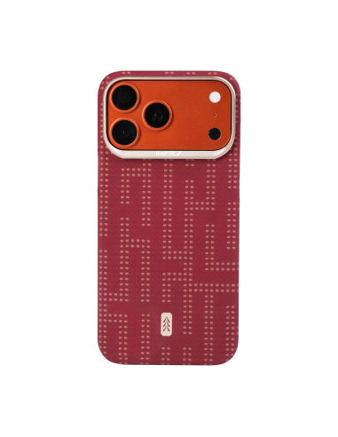RAPTIC Funda Aramida Skin para iPhone 17 Pro Max - grid glory