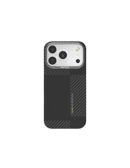 RAPTIC Funda Geotik Magsafe Fibra Aramida iPhone 17 Pro - Mondrian