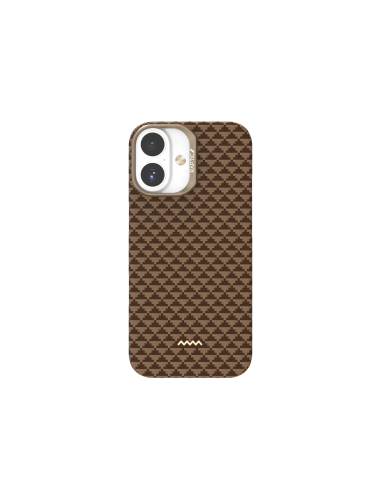 RAPTIC Funda Magsafe Fibra Aramida Origen Natural for iPhone 17 - Humble