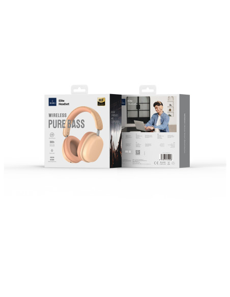 Elite TD05 Peach Wireless Headphones