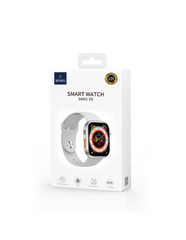 Reloj Inteligente SW01 S9 Plata