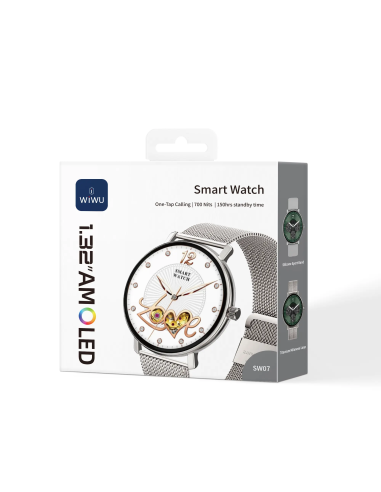 Smartwatch SW07 Plata