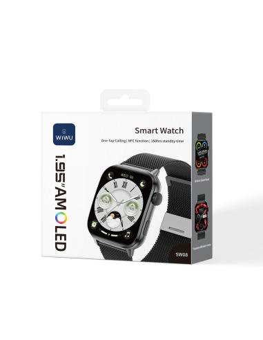 Reloj Inteligente SW08 Negro