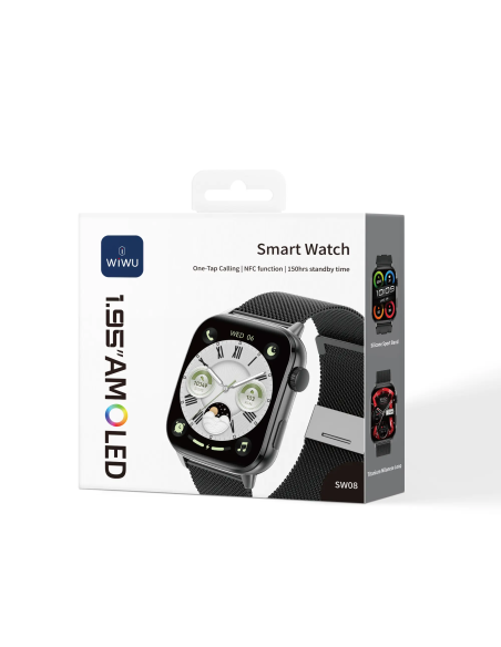 Reloj Inteligente SW08 Negro