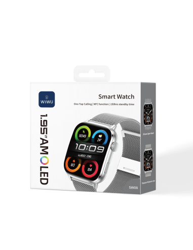 Smartwatch SW08 Plata