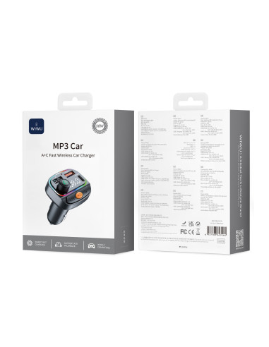MP3 Car Charger Black