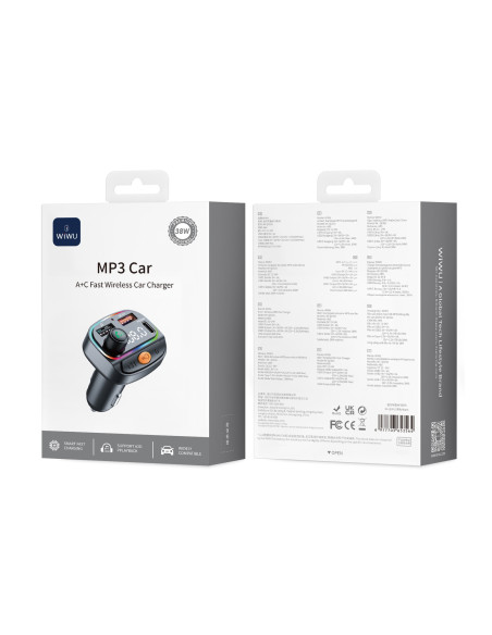 MP3 Car Charger Black